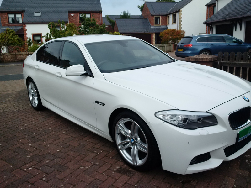 Illustration for article titled REPOST: Today's jaunt, BMW 5 Series, full cleanÂ
